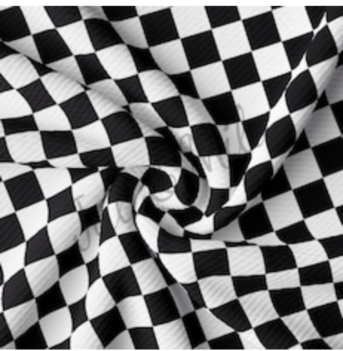 Checkered BLACK