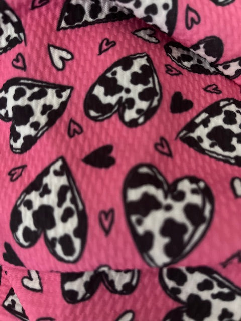 Cow Print Pink